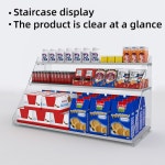 약국 매대 마트 선반 높이 6X0 약국매대 8X0 23 빵집 3층 거치대 철제 2 Tier 40cm : 지름길마켓