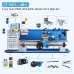 YIDOFENG KJD17 비상 정지 전자기 스위치 CJ0618 및 기타 선반 부품 11 1 Lathe Emergency stop sw : 스마트바잉허브