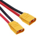 RC 배터리 휴대용 발전소 태양광 패널용 CY XT90 남성 대 10AWG 연장 케이블 커넥터 : 암그루트