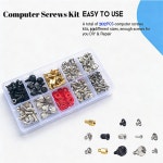 드라이브 볼트 케이스용 M3 32 ATX 마더보드 스탠드오프 PC 하드 SSD POWER 변환 남성용에서 LOGIC 여성용으로 202pcs PC Sc w : 일곱봉지2