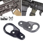 RSA GBB MLOK MS2 MS3 전술 Magpul 파라 클립 슬링 마운트 KeyMod 슬링 회전 M-LOK 사냥 액세서리 총 AR15 AK47 AK74 : 도이치유럽7
