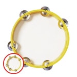 헤이지 C0115 영창 12000 탬버린 YT 100 음악교구 개 1개입 악기교구 특수교육교구 유아악기 : 헤이지01