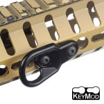 RSA GBB MLOK MS2 MS3 전술 Magpul 파라 클립 슬링 마운트 KeyMod 슬링 회전 M-LOK 사냥 액세서리 총 AR15 AK47 AK74 : 도이치유럽7
