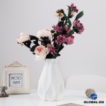 현대 꽃병 플라스틱 꽃다발 냄비 바구니 북유럽 스타일 홈 거실 장식 저녁 식사 테이블 꽃꽂이 : 내장소소온