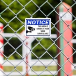 알루미늄 및 영역) 주석 안전 표지판 알림 금속 경고 - (이 착용해야 8 x12 오버롤을 S0167 8 X 12 : 옐로우이즈백몰