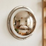 반사경 볼록거울 편의점 마트 도로 실내 아크릴 돔 반사경 360도300파이 : 한빛글로리