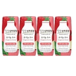 상하목장 유기농 주스 사과딸기케일, 125ml, 72개 : 파스퇴르365