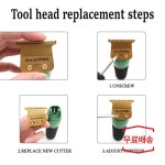 BabylissPRO 707Z JUCAI F7878 전문 이발사 트림 교체 탄소강 DLC 블레이드와 호환 가능 : 티피디코퍼레이션