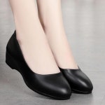 쏵판다 워커 통굽 Zapato Tacon 여성용 하이힐 펌프스, 귀여운 스위트 포인트 네이비 블루, 클래식 봄 및 여름, G9075 : 장바구니마트