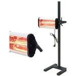 자동차 도색 건조기 휴대용 단파 적외선 이동식 페인트 경화 램프 산업용 도장 부스 고온 열처리기 1 자세한 사항은 고객센터로 문의하시기... 