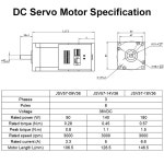 품질보장 납품전문 8극 3상 36VDC 90W 140W 16비트 절대 인코더 3000rpm Nema 23 브러시리스 DC 서보 모터 (드라이버 내장)... 