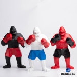 권투 킹콩 조각 고릴라 동물 거실 장식 기하학 현대 스포츠 원숭이 생일 예술 : 내연소소온