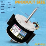 1/5Hp 3단 3315332.005 AC 팬 115 볼트 3.3 암페어 도메틱 브릭 fan motor 3315332.005 : 셀러백야마켓