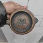 크리스탈 싱잉볼 초미니 소형 휴대용 네팔 명상 린패턴그릇 4CM린넨가방포함 차크라 : 오수17