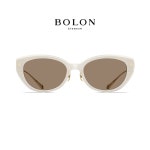 볼론 선글라스 박타푸르 BL5097 A92 크리미 화이트 캣아이 편광 선글라스 : GLEAM EYEWEAR