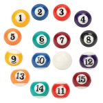 UVBWS 16PCS 미니 당구대에 탁상용 당구공 적합 게임 25MM 98인치 세트 엔터테인먼트에 여행 적합 : 셀고샵