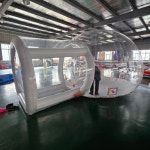 옥외 팽창식 천막 뒤뜰 공원 또는 상업적인 사용을 위한 명확한 거품 L5metersXW2 7meters 2 : 주니안스토어1019