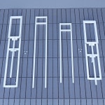 품질보장 납품전문 신축성 있는 흰색 사각형 금속 꽃 스탠드, 결혼식 배경, KT 보드 선반, 연회 무대 이벤트, 파티 프레임 장식 소품, H8891... 