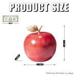 탑 황동 인공 사과, 가짜 과일, 풍수 동상, 장식 및 가정용 선물, 중국 설날 : 스토리4 잡화연구소