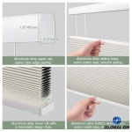 무선 상하 조절 방식 허니콤 블랙아웃 쉐이드 - 에너지 단열 맞춤형 창문 블라인드 : 덕숭소소온