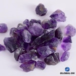 50g 대량 원시 돌 어두운 자수정 불규칙한 천연 암석과 차크라 치유 표본 수집 장식을위한 보라색 미네랄 : 구병소소온