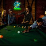 장식용 당구 네온사인 당구장 고릴라 LED 클럽 게임장 수영장 사인 남자 동굴 비즈니스  God is Within Her : 오라브