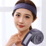 문킴마켓 문킴마켓 염색약 흐름 방지 타월 미용 도구 오염방지 머리밴드 목보호 미용실용품 여성헤어밴드 : 문킴마켓
