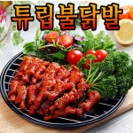 제이엠푸드 국내산 숯불 튜립불닭발 280gX1팩 매운닭발 들마루 : 타르트3