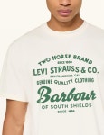 리바이스 x 바버 그래픽 티셔츠 화이트 008GR0005/MTS1513WH32 : 에루샤몽