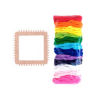 양말목 티매트 컵받침 만들기 세트 양말목공예 : 울트라뿌우뿌