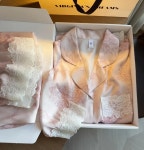 P0053 드림 퍼플 럭셔리 고급 레이스 아이스 파자마 여 얇은 캐주얼 편안한 실내복 겉옷 : ZX산업