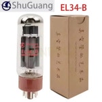 호환상품 ShuGuang EL34 진공관 정밀 매칭 밸브는 6CA7 6P3P 5881 6550 KT88 KT77 6L6G 전자 튜브를 대체 : HEALINGON