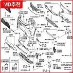 OEM 2056808205 75731-0E906 51405-35101 52618-0R080 9070320 26689412 FBS500450PVJ : 구대1등장사장27