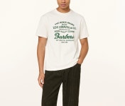 리바이스 x 바버 그래픽 티셔츠 화이트 008GR0005/MTS1513WH32 : 에루샤몽