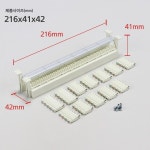 세대단자함 원텐블럭 50P 110 블럭 통신 RACK 단자함 단자대 미래로 : 코지룩스