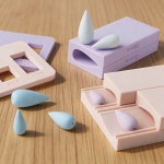물방울 폴리머 클레이 몰드 DIY 주얼리 제작을 위한 기하학적 귀걸이 및 펜던트 모양 - 고정밀 개별 : 운문소소온