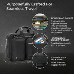 자가 업무 및 최대 블랙 가방, 컬렉션, 확장형 브릭스 여행용 hta 어깨끈, 포함, 가방 컴퓨터 지퍼 노트북 미디엄 라일리 서류 수리 & 15인치... 