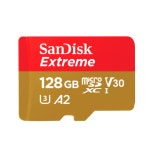 샌디스크 메모리 128GB 마이크로 SD카드 Extreme 128기가 : 바이드론