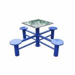 야외 체스 테이블 운동기구 광장 카드 식탁 놀이 공원 보드게임 : 차이나포스트