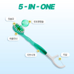 일회용 초소형 미니칫솔 퀵클린 10개입 3팩, 3종 택3 : 주식회사 에이치알메디컬