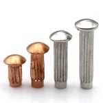 10 50개 M2 널링 M3 M4 리벳 직립형 알루미늄/적동합금 솔리드 스트라이프 : 이제이원 인터네셔널