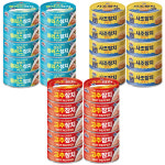 사조 살코기참치 플러스 고추참치 100g x 10개 세트 반찬 : 더베러씽
