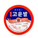 WHB 웰빙 헬스 고운발 100g 발 뒤 꿈치 관리 각질 오일 보습 : 다나아팜