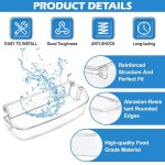 [업그레이드]WPW10710203 냉장고 도어 빈 선반 교체용 켄모어 월풀 W10710203 WRS588FIHZ04 /00 WRS571CIDM01 : 모라디직구15