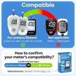 성 혈액 검사 스트립 300 G4251 G4252V G4253 G427B 혈당 모니터 : 인스타쇼퍼스