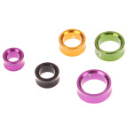 10Pcs 비둘기 발 반지 새 앵무새 다리 반지 조류 먹이 식별 45678mm 야외 비행 훈련 조류 용품 : 제스103