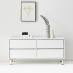 로나가구 로시드 미니 거실장 그레이 2단 수납장 : 로나가구