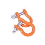 휴대용 키트 - 스트랩 1쌍, 포함 복구 UTV 스내치 2개, 케이스, 마일 장갑 2개 8K ATV 5/8인치 파우더 19-00105 8인치 코팅 블록 마커 섀클... 