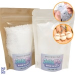 KC 투명클레이 투명점토 물에녹는플라스틱클레이 200g 키링만들기세트 : JHONLY