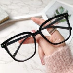 여름 가을 남성 데일리 뿔테 안경 패션 안경테 : 어게인햇발